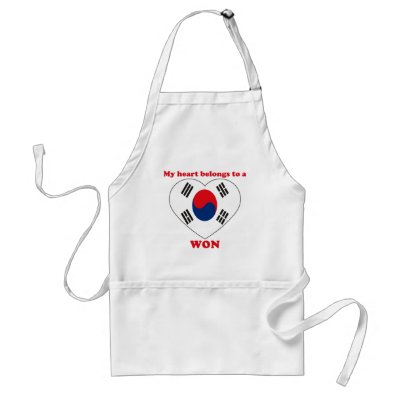 Won Apron by ValentinesDayTshirts