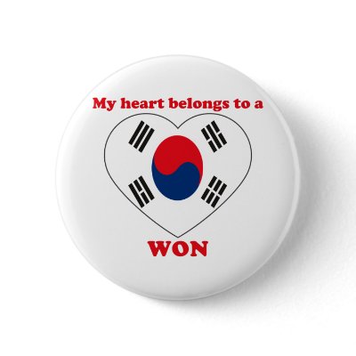 Won Button by ValentinesDayTshirts