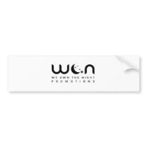 WON Merchandise Bumper Sticker