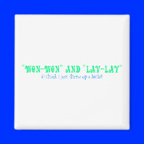 Won Won and Lav Lav magnets