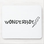 Wonder Boy Lightening Bolt Mouse Pads