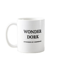 Wonder Dork Mug by radiometricx Wonder Dork Mug