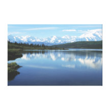 Wonder Lake - Denali National Park Gallery Wrapped Canvas