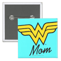 Wonder Mom Classic Button