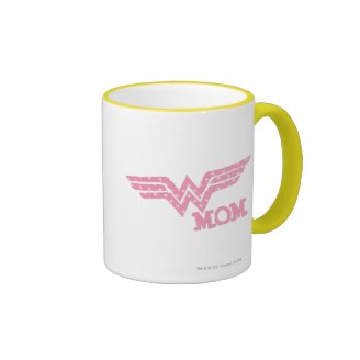Wonder Mom Pink Coffee Mug