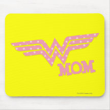 Wonder Mom Pink Mousepad