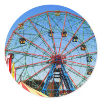 Wonder Wheel - Coney Island, NYC sticker