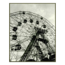 'Wonder Wheel' Photographic Print