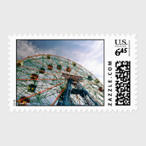 Wonder Wheel Postage stamps