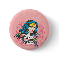 Wonder Woman Amazon Princess Pinback Button