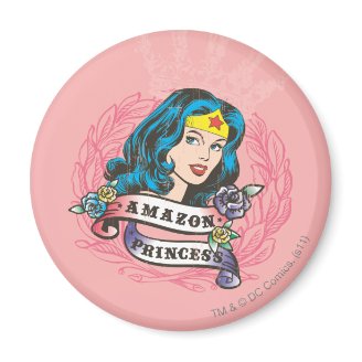 Wonder Woman Amazon Princess Refrigerator Magnet