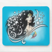 Wonder Woman and Stars Mouse Pads