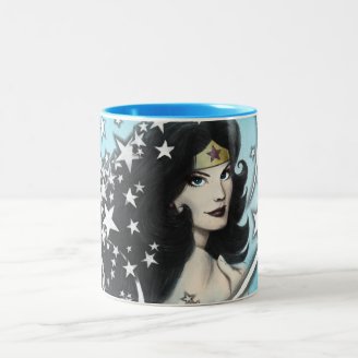 Wonder Woman and Stars Mugs