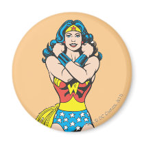 Wonder Woman Arms Crossed Magnet