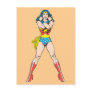 Wonder Woman Arms Crossed Post Card