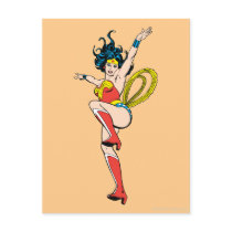 Wonder Woman Arms Raised Post Cards
