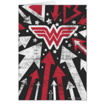 Wonder Woman Arrows Greeting Card