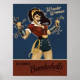 Wonder Woman Bombshell Poster