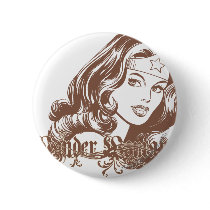 Wonder Woman Brown Pins