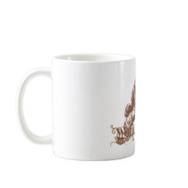 Wonder Woman Brown Mug