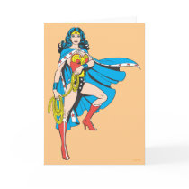 Wonder Woman Cape Card