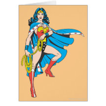 Wonder Woman Cape Card