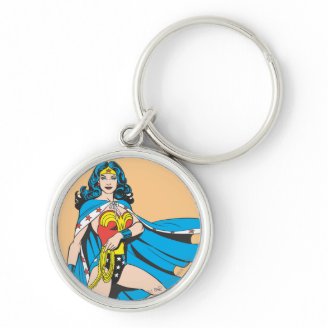 Wonder Woman Cape Key Chain