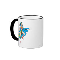Wonder Woman Cape Coffee Mugs