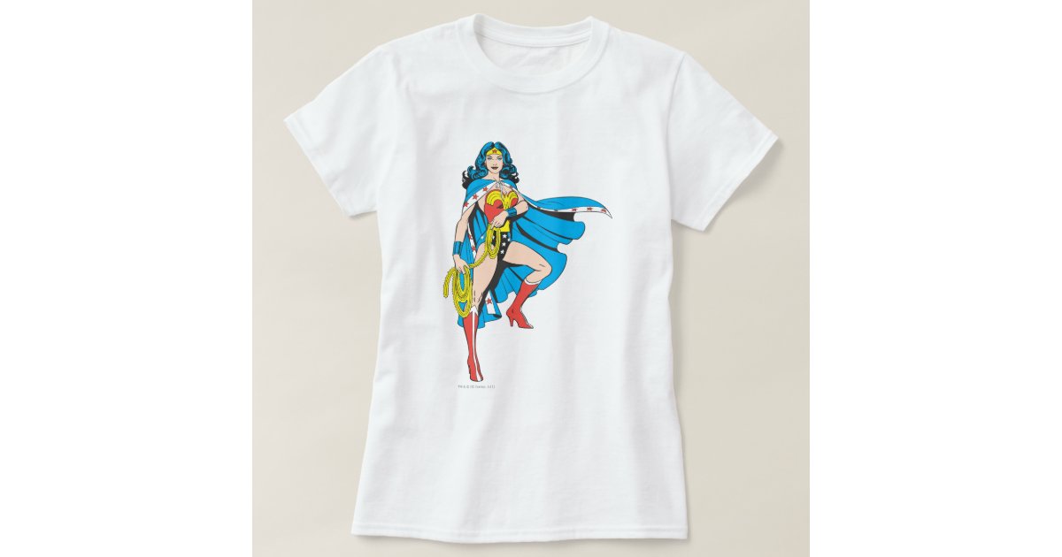 wonder woman cape t shirt