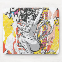 Wonder Woman Collage 1 Mouse Pads