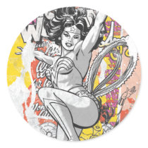Wonder Woman Collage 1 Stickers