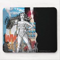 Wonder Woman Collage 2 Mousepad