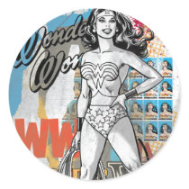 Wonder Woman Collage 2 Sticker