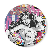 Wonder Woman Collage 3 Magnet
