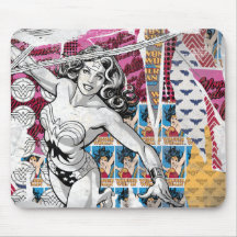 Wonder Woman Collage 5 Mouse Pads