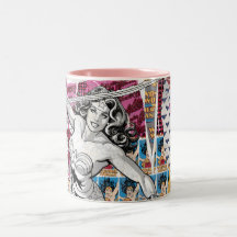 Wonder Woman Collage 5 Mug