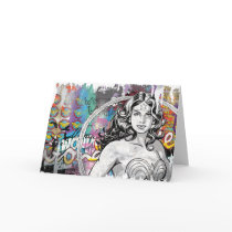 Wonder Woman Collage 6 Greeting Cards