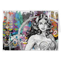 Wonder Woman Collage 6 Greeting Cards
