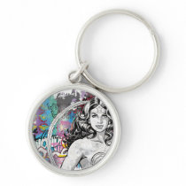 Wonder Woman Collage 6 Key Chains