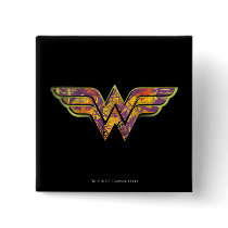 Wonder Woman Colorful Logo Pins
