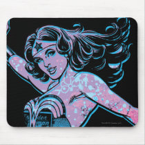 Wonder Woman Colorful Pose Mousepads