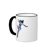 Wonder Woman Colorful Pose Mugs