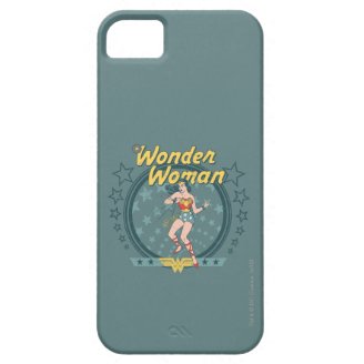 Wonder Woman Distressed Star Design iPhone 5 Cover