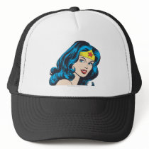 Wonder Woman Face Trucker Hat