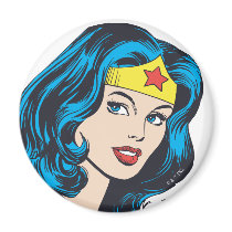 Wonder Woman Face Magnet
