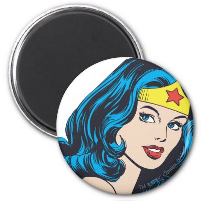 Wonder Woman Face Magnet