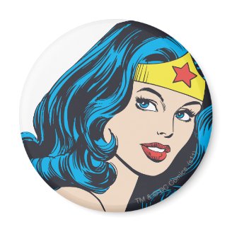 Wonder Woman Face Magnet