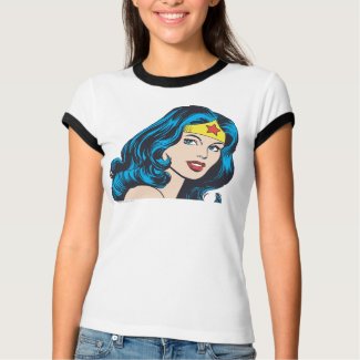 Wonder Woman Face Tee Shirts