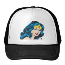 Wonder Woman Face Trucker Hat