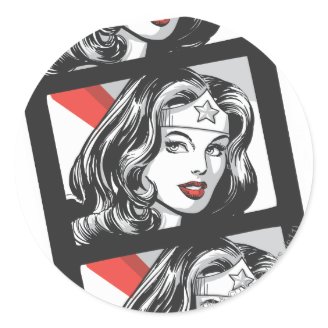 Wonder Woman Film Strip Sticker